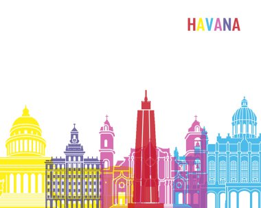 Havana manzarası pop