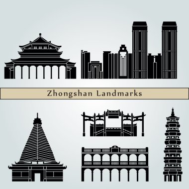 Zhongshan simge ve anıtlar