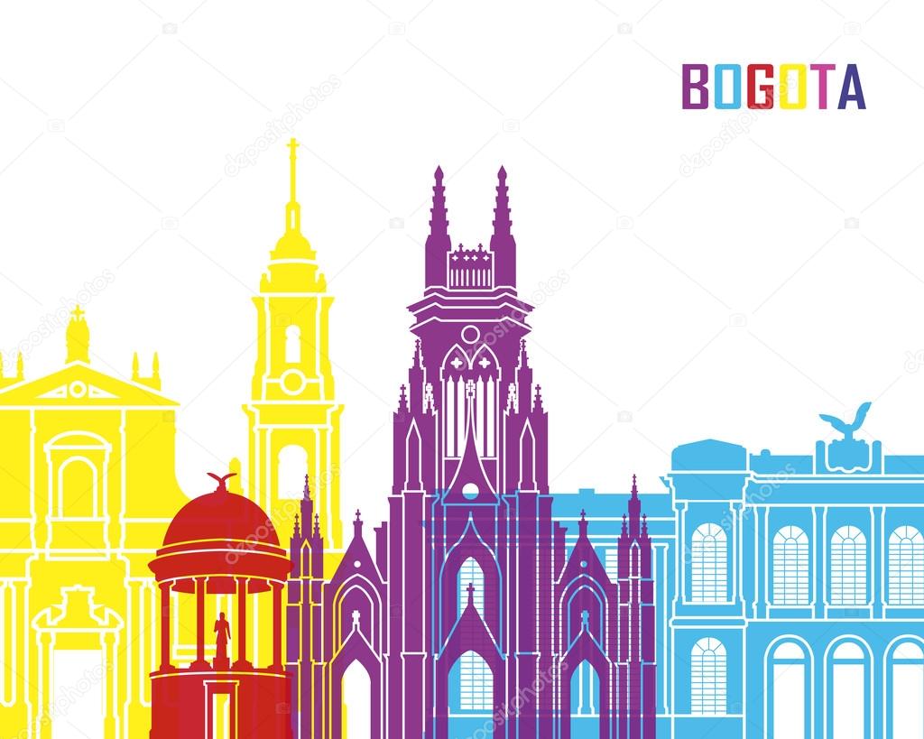 Bogota skyline pop