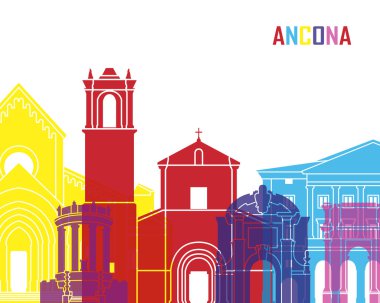 Ancona manzarası pop
