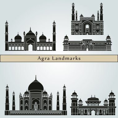 Agra simge ve anıtlar