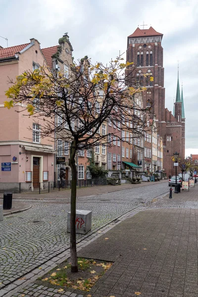 Gdansk Polônia Novembro 2020 Igreja Santa Maria — Fotografia de Stock