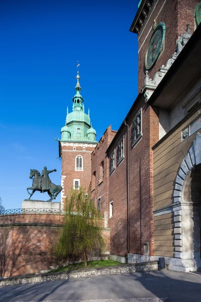 Cracovia, Polonia - Castello di Wawel. Ingresso principale . — Foto Stock