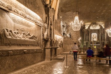 Wieliczka - Polonya. Aziz Kinga Şapeli
