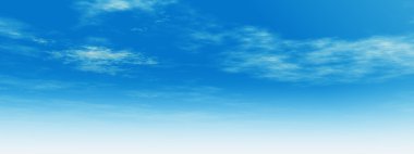 doğal gökyüzü beyaz bulutlar ile