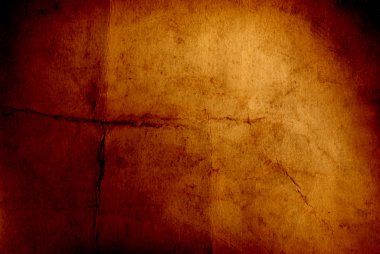 Vintage kahverengi kağıt doku yandı