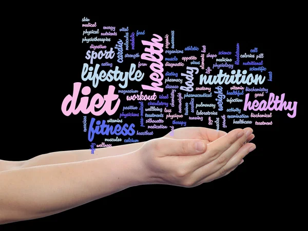 Health word cloud — Stock Photo, Image