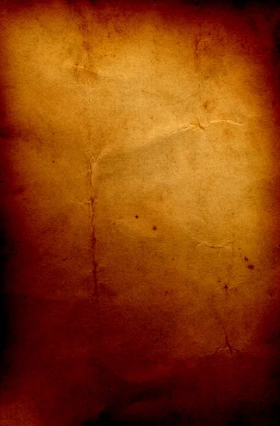 ビンテージ茶色燃やされた紙のテクスチャ — ストック写真