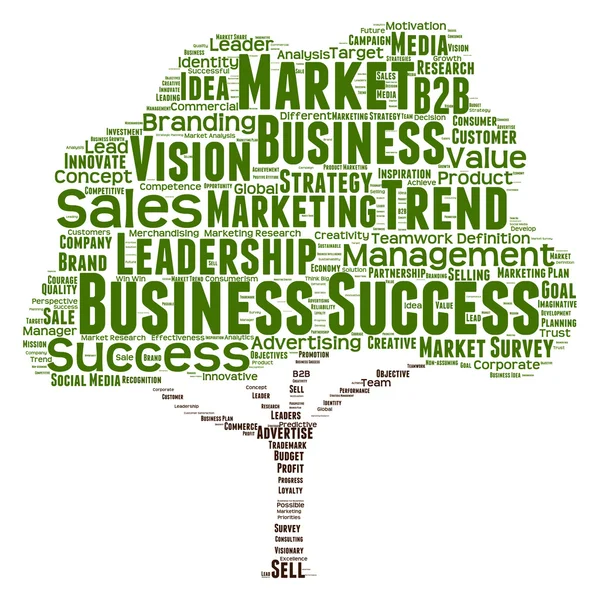 Marketing palabra nube — Foto de Stock