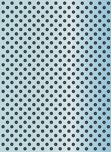 Aluminum perforated pattern — Stock Photo, Image