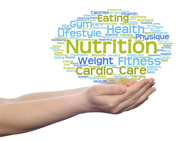 Diet word cloud — Stock Photo, Image