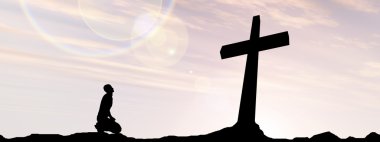 kavramsal siyah çapraz