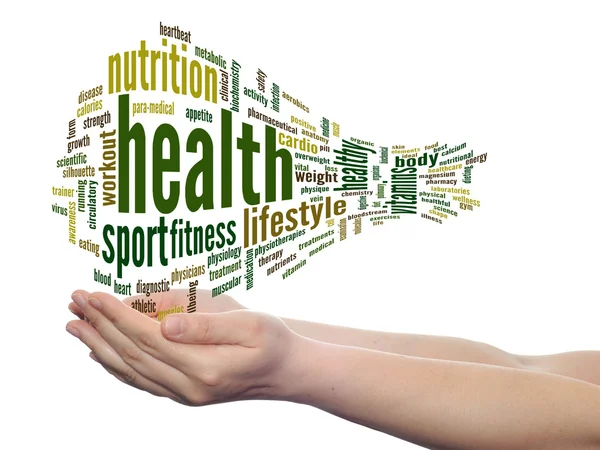 Health word cloud — Stock Photo, Image