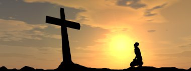 kavramsal siyah çapraz