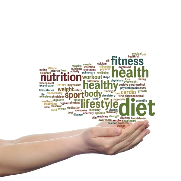 Health word cloud — Stock Photo, Image