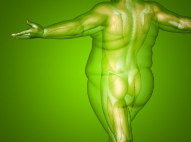 şişman kilolu vs ince adam