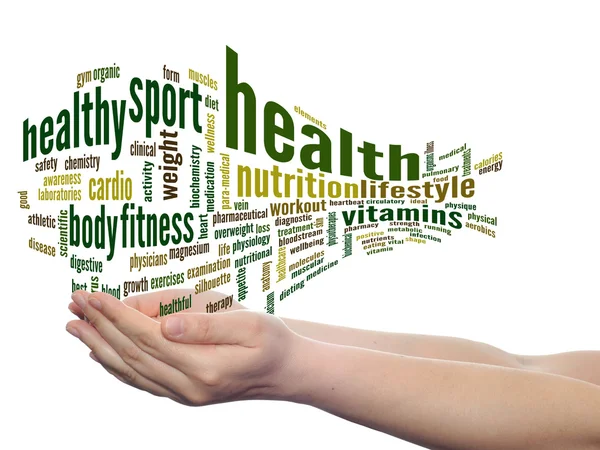 Health word cloud — Stock Photo, Image