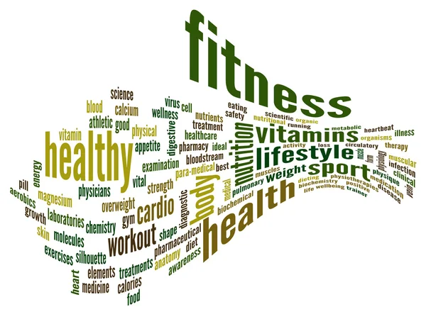 Health word cloud — Stock Photo, Image