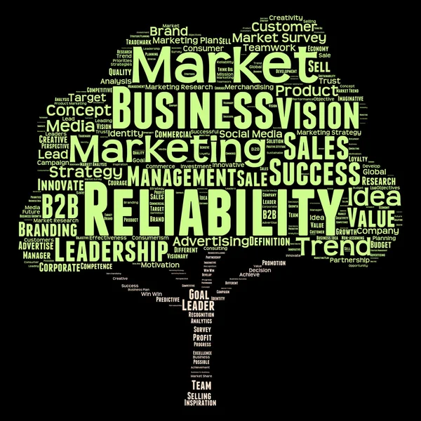 Business word cloud — Stockfoto