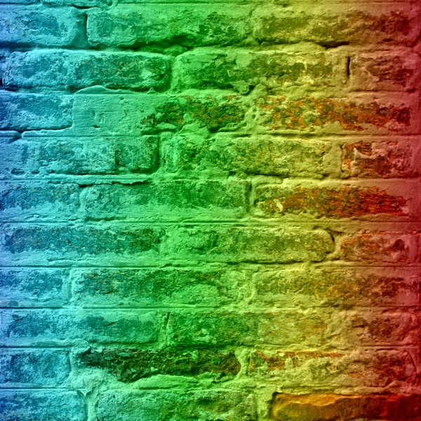 Vieux mur de briques grungy vintage — Photo