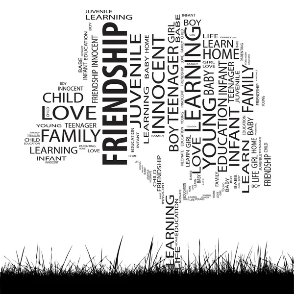 Utbildning text word cloud — Stockfoto