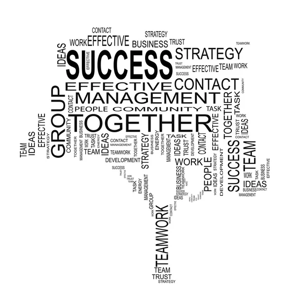 Business success wordcloud — Stock Photo, Image