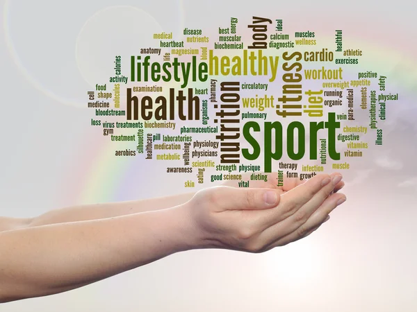 Health word cloud — Stock Photo, Image