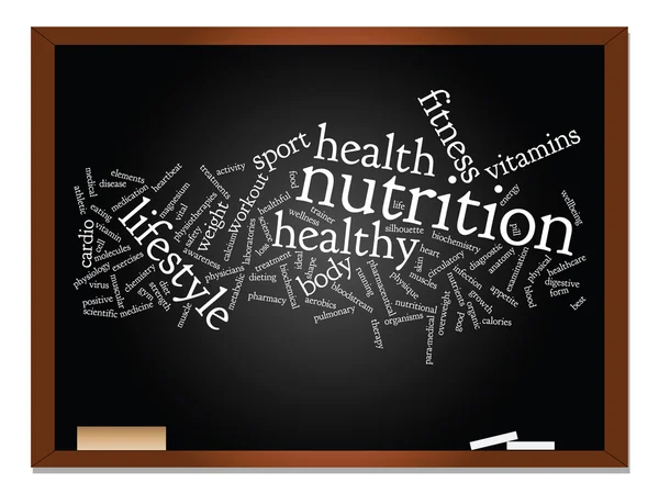 Health word cloud — Stock Photo, Image