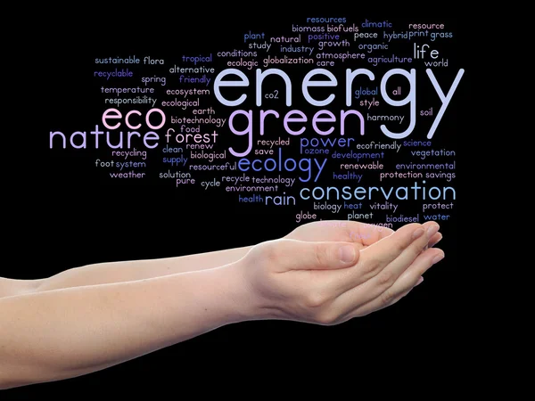 Ecology  word cloud — Stock Photo, Image