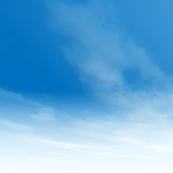 Красиве блакитне природне небо — стокове фото