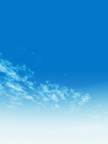 Beautiful blue natural sky — Stock Photo, Image