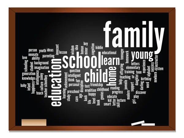 Education abstract word cloud — Stock Photo, Image