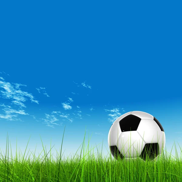 概念的なサッカー ボール — ストック写真