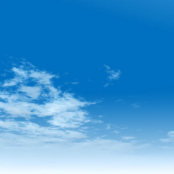 Beautiful blue natural sky — Stock Photo, Image