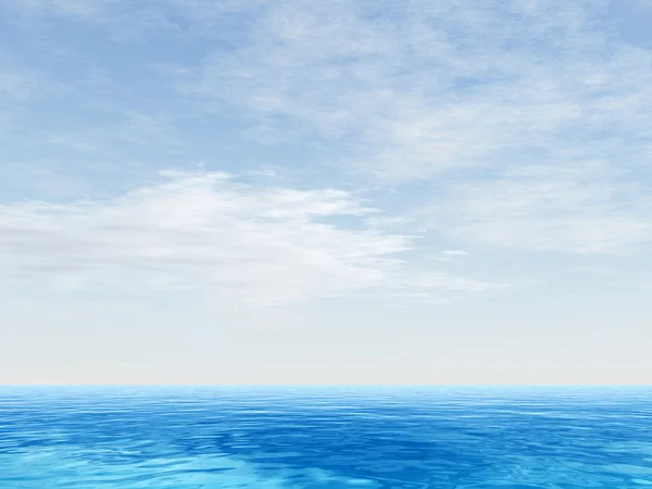 Conceptuele zee o golven en hemel — Stockfoto