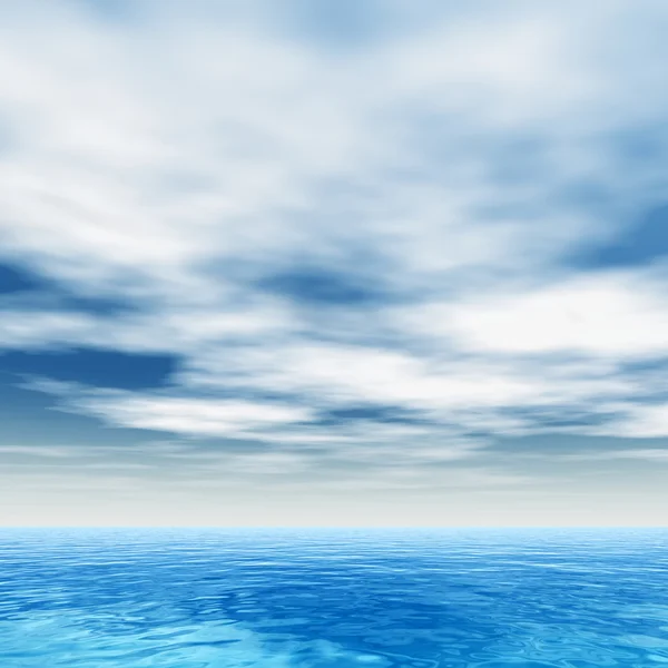 Fale o pojęciach morze i niebo — Zdjęcie stockowe