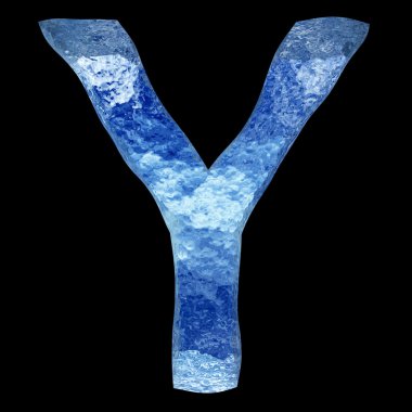 buz yazı tipi bölümü