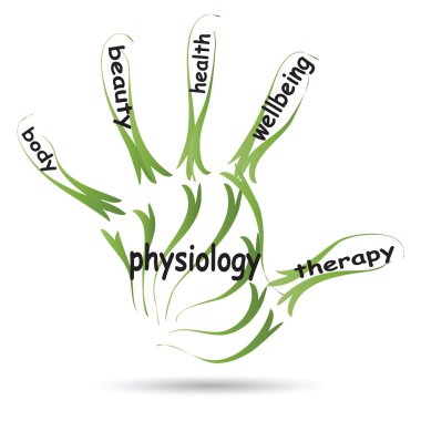 Soyut sağlık kelime bulutu 