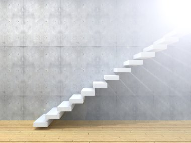 beyaz taş basamaklar 