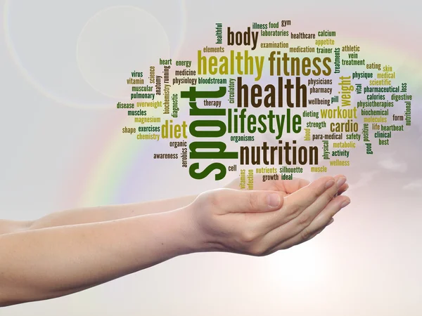 Health word cloud — Stock Photo, Image