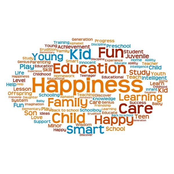 Educación Word Cloud —  Fotos de Stock