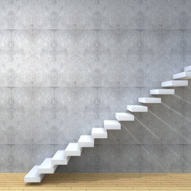 beyaz taş basamaklar 