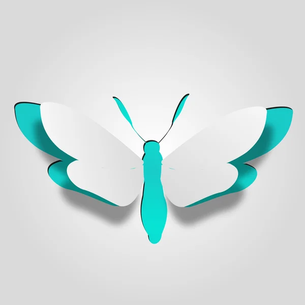 Butterfly bakgrundsform — Stockfoto