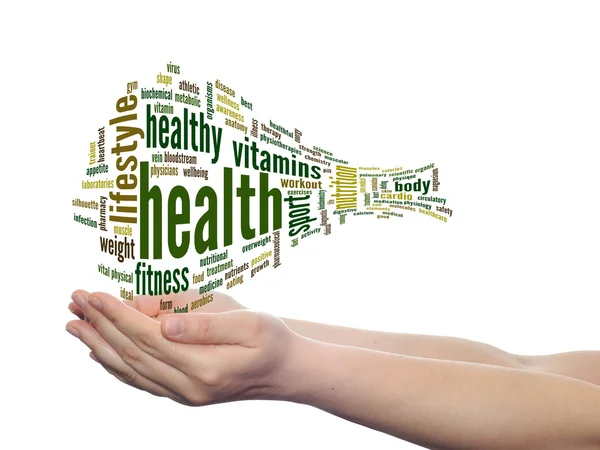 Health word cloud — Stock Photo, Image