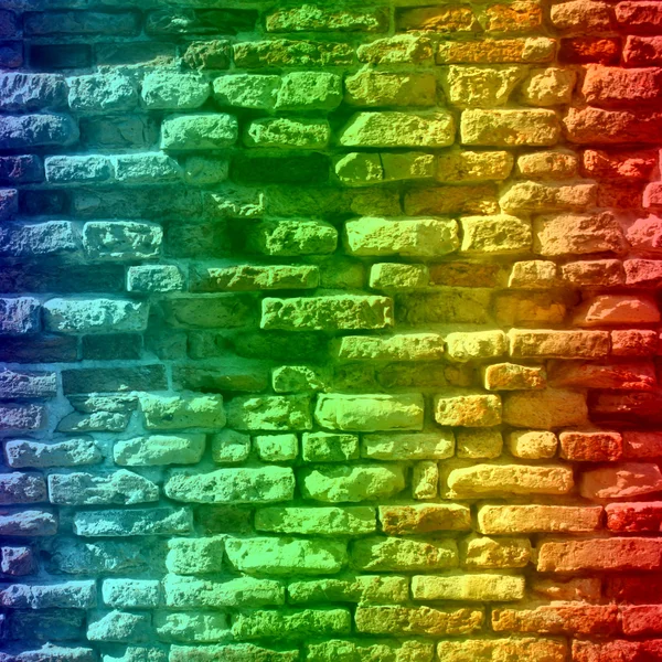 Old vintage grungy brick wall — Stock Photo, Image