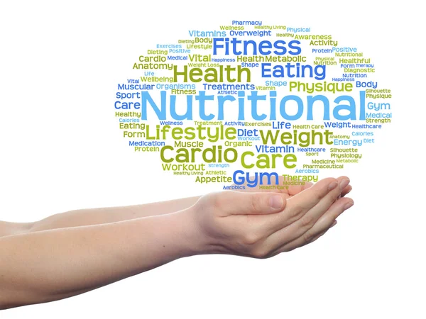 Abstract health word cloud — Stock Photo, Image