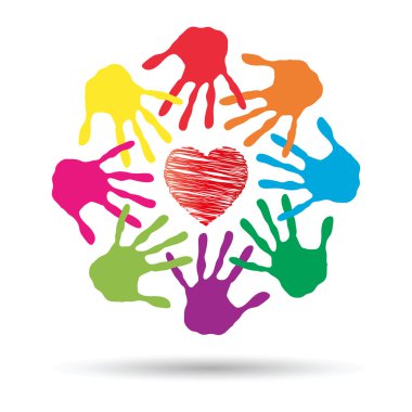 kavramsal kırmızı kalp simgesi