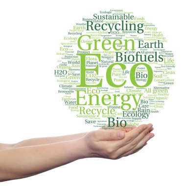 Ekoloji, koruma kelime bulutu
