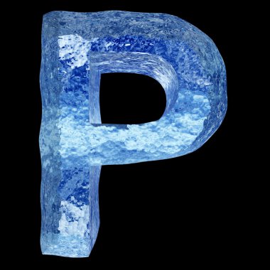 buz yazı tipi bölümü