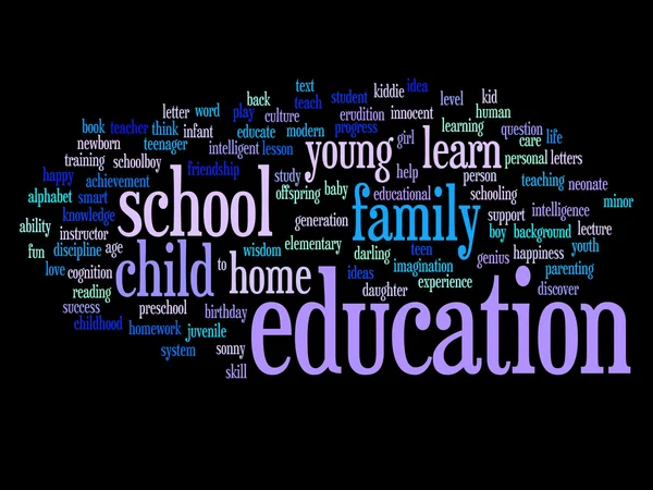 Éducation Word Cloud — Photo